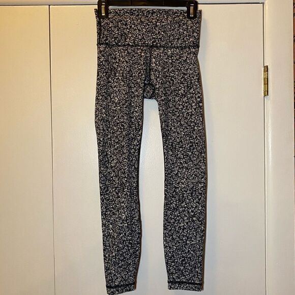 LULULEMON Wunder Under Hi-Rise 7/8 Tight (Full-On Luxtreme) Daisy Dust Alpine 4 - Picture 5 of 9